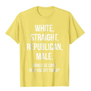 White Straight Republican Male Funny Republican