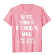 White Straight Republican Male Funny Republican