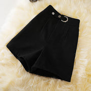 Woolen shorts women'