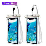 Phone Underwater Snow Rainforest Transparent Dry Bag Swimming Pouch