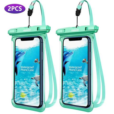 Phone Underwater Snow Rainforest Transparent Dry Bag Swimming Pouch