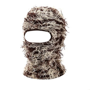 Hip Hop Balaclava Distressed Knitted Caps Full Face Ski Mask