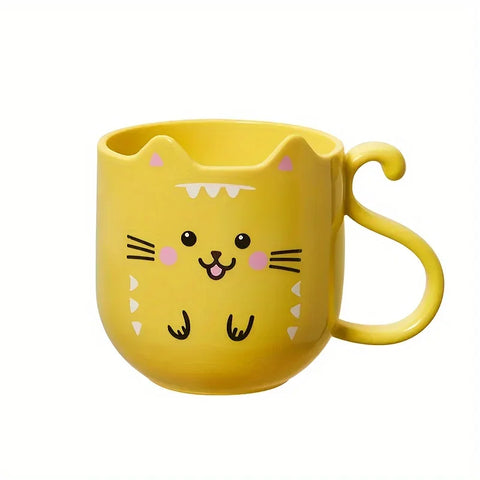 1pc Cute Cartoon Cat Mug Creative Gift