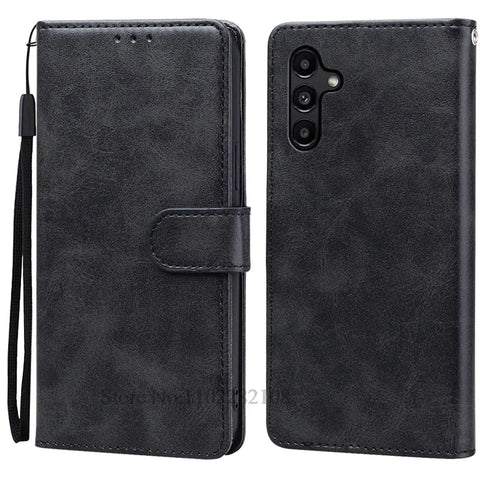 Samsung Galaxy A15 Case Wallet Leather Flip Cover