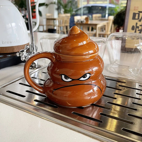 Poop Ceramic Cup 480ml Creative Coffee Cups