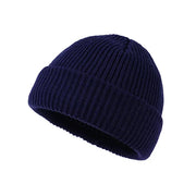 Men & Women Caps Wool Fashion Simple Warm Skullies Beanies Solid