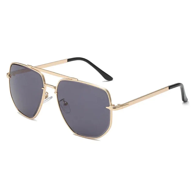 Fashion Cool Men Vintage Brand Design Metal Sun Glasses Women Shades