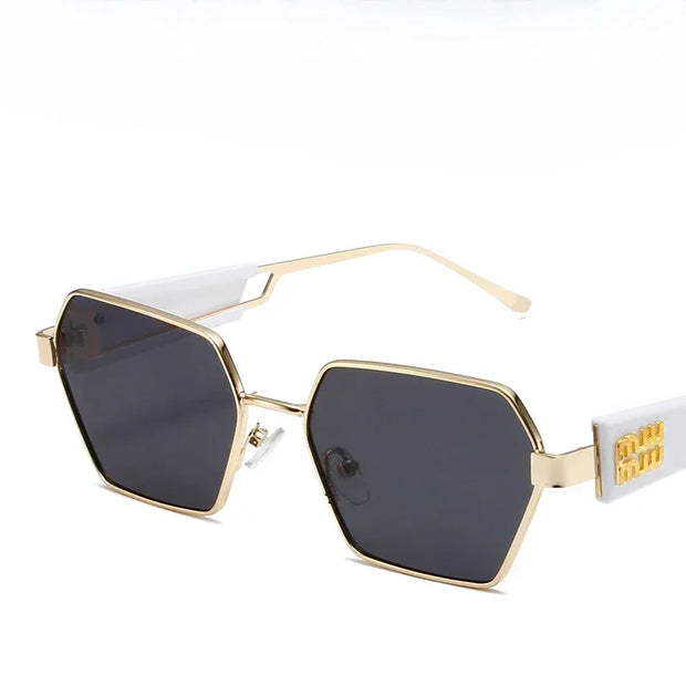 Rectangle Sunglasses Women Glasses Fashion Designer Vintage Eyewear