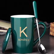 Creative letter Ceramic Cup Coffee Cup Mug Tea Cup