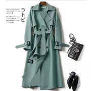 Women 2024 Fashion Loose Office Lady Long Outerwears Jacket Coats