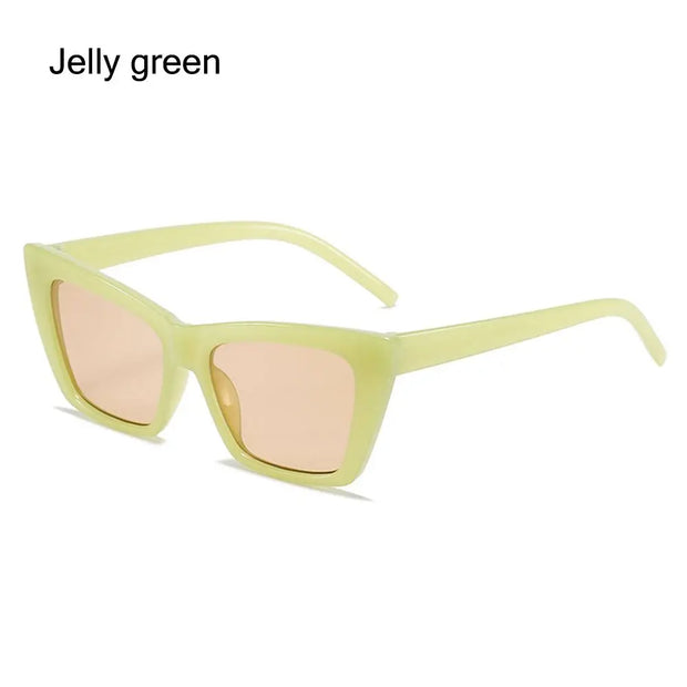 Fashion Square Sunglasses Woman Vintage Cat Eye Design SunGlasses