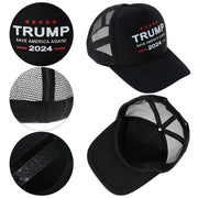 Flag Baseball Cap Trump Cotton Sunscreen Hats Adjustable Camo Trump