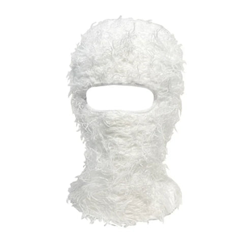 Hip Hop Balaclava Distressed Knitted Caps Full Face Ski Mask