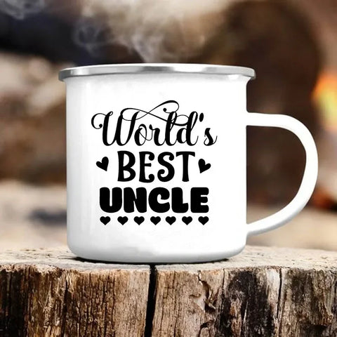 Uncle Print Mugs Creative Beer Wine Coffee Tea Cup Drinks Milk Cup