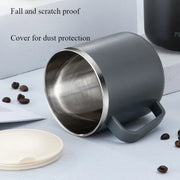 400ml 304 Stainless Steel Coffee Mugs Portable Cups Heat Insulation