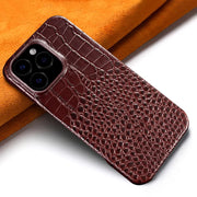 iPhone 15 16 Pro Max Promax 16Pro 15Pro Natural Cowhide Leather