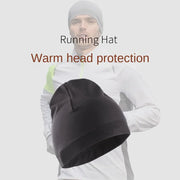 Skullcaps Winter Running Hats Classic Windproof Solid Color Sport Cap