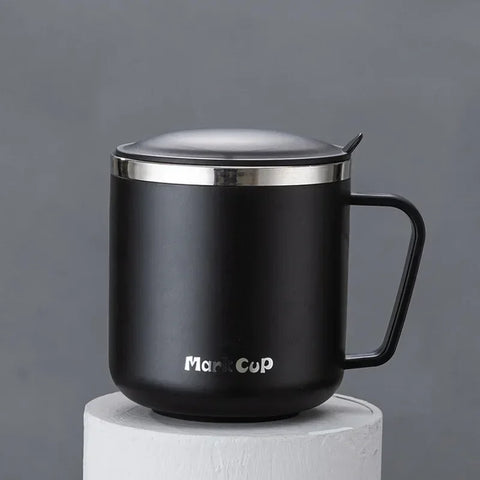 400ml 304 Stainless Steel Coffee Mugs Portable Cups Heat Insulation