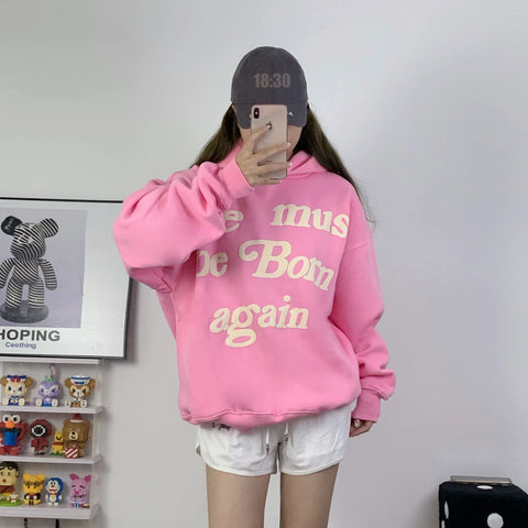 2023fw Puff Print Kanye West Hoody Men Women 1