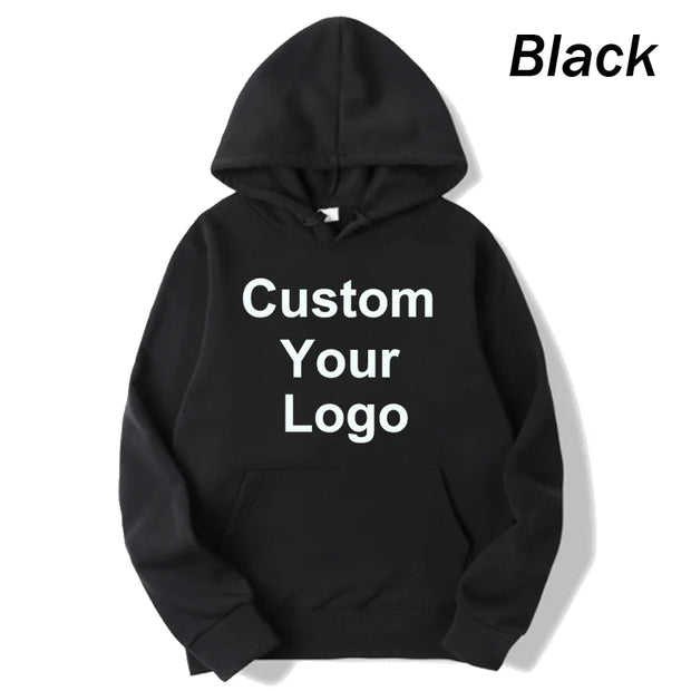 logo hoodies men women customize