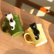 Lovely Cat Mug Cute Ceramic Coffee Cup