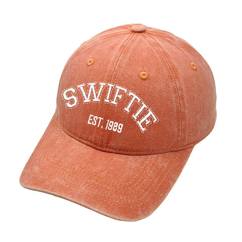 Swifts Baseball Caps Embroidery Hats Retro Cotton Duck Tongue Hat