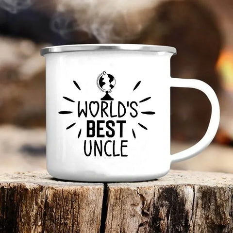 Uncle Print Mugs Creative Beer Wine Coffee Tea Cup Drinks Milk Cup