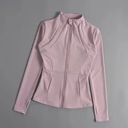 Quick-drying Sports Women Jacket Training Coat Vintage Gym Jacket