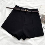 -line High Waist Short Chic Office Lady Shorts