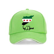 Funny Syrian Arab Republic Syria Arabic Baseball Cap Summer Style