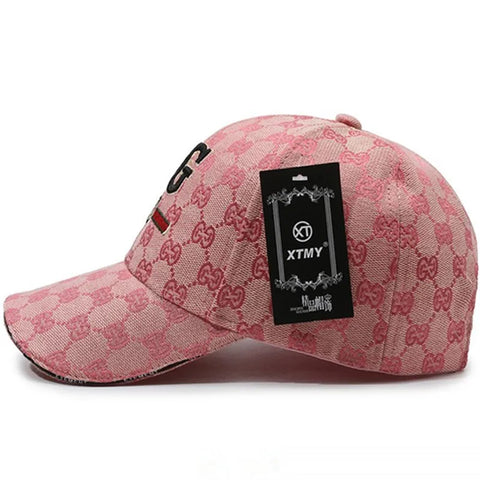 Women Men Letter Embroidery Baseball Hat Outdoor Sunscreen