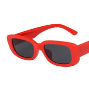 Fashion Square Women Rectangle Sun Glasses Female Eyewear Anti-Glare