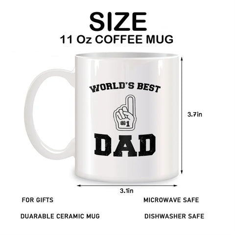 Dad Husband Men Birthday Gifts Novelty Coffee Ceramic Tea Cups