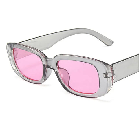 Fashion Square Women Rectangle Sun Glasses Female Eyewear Anti-Glare