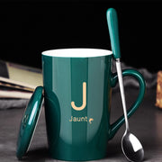 Creative letter Ceramic Cup Coffee Cup Mug Tea Cup