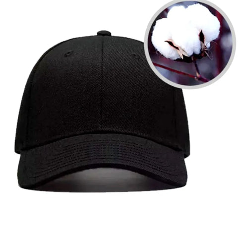 Solid Color Fashion Men Women Adjustable Leisure Caps Unisex Plain