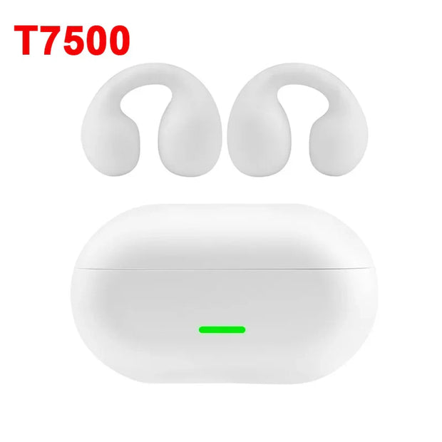 3 Wireless Headphones Clip Ear Music Noise Canceling Gaming Earphone