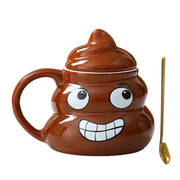 Poop Ceramic Cup 480ml Creative Coffee Cups