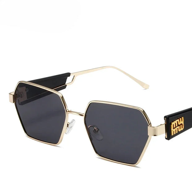 Rectangle Sunglasses Women Glasses Fashion Designer Vintage Eyewear