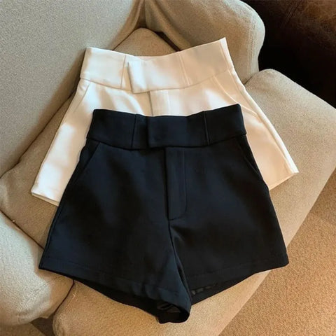 Women Shorts T2 Black Shorts Women Elegance High Waisted Shorts