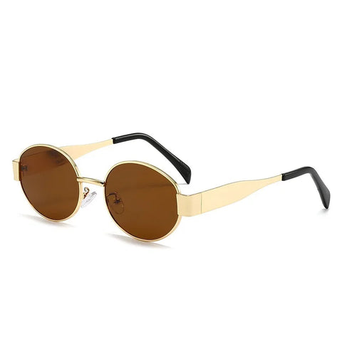 Women Unisex Designer Fashion Sun Glasses Oval Unisex Stylish Shades