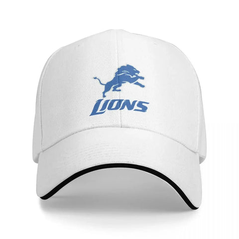 detroit-lions Bucket Hat Baseball Cap Wild Ball Hat Fashion Beach