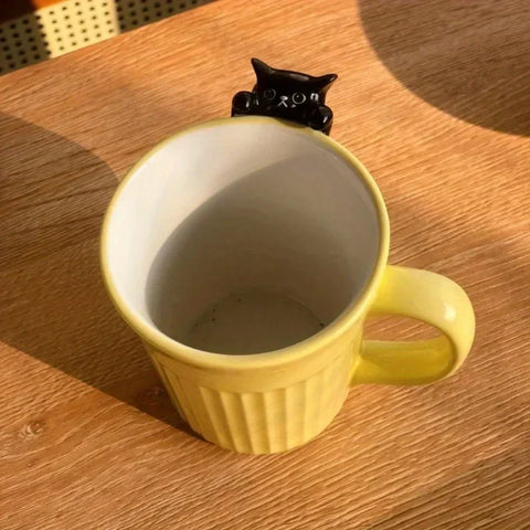 Lovely Cat Mug Cute Ceramic Coffee Cup