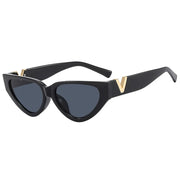 Brand Designer Cateye Sun Glasses Female Eyewear