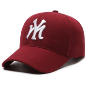 Letter Embroidery Couple Baseball Cap Anti-Sun Sunscreen