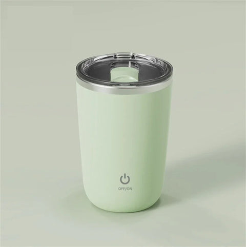 -Stirring Mug 304 Stainless Steel Rechargeable Magnetic Mug