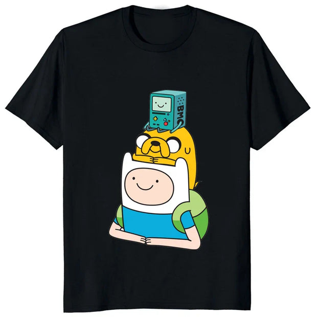 Adventure Time Tshirts Funny Comic Carroon Retro