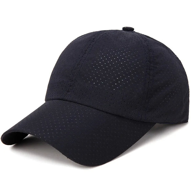 Men Breathable Mesh Snapback Hats Casquette Bone Fashion Casual Hat