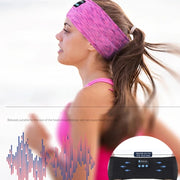 Wireless Headphones Music Bluetooth Sports Headband Elastic Headset