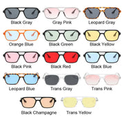 Frame Square Sunglasses Woman Brand Designer Fashion Luxury SunGlasses